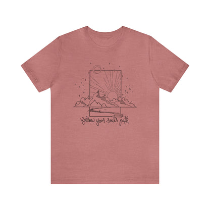 'FOLLOW YOUR SOUL'S PATH' WOMENS T-SHIRT