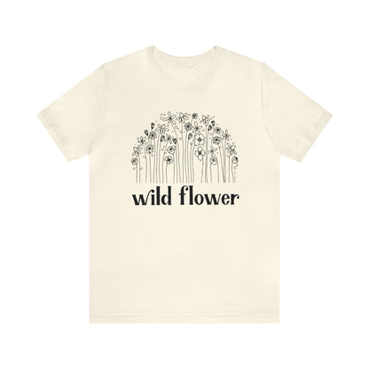 'WILD FLOWER' WOMENS T-SHIRT
