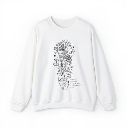 'THE WILDNESS OF A MOTHERS HEART' MOM SWEATSHIRT