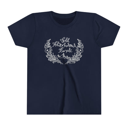 'WILD ADVENTUROUS FEMALE' KIDS T-SHIRT