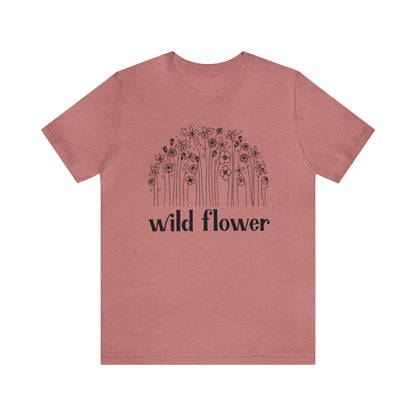 'WILD FLOWER' WOMENS T-SHIRT