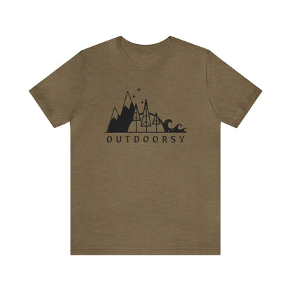 'OUTDOORSY' UNISEX T-SHIRT