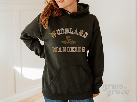 'WOODLAND WANDERER" WOMENS HOODIE | FULL COLOR