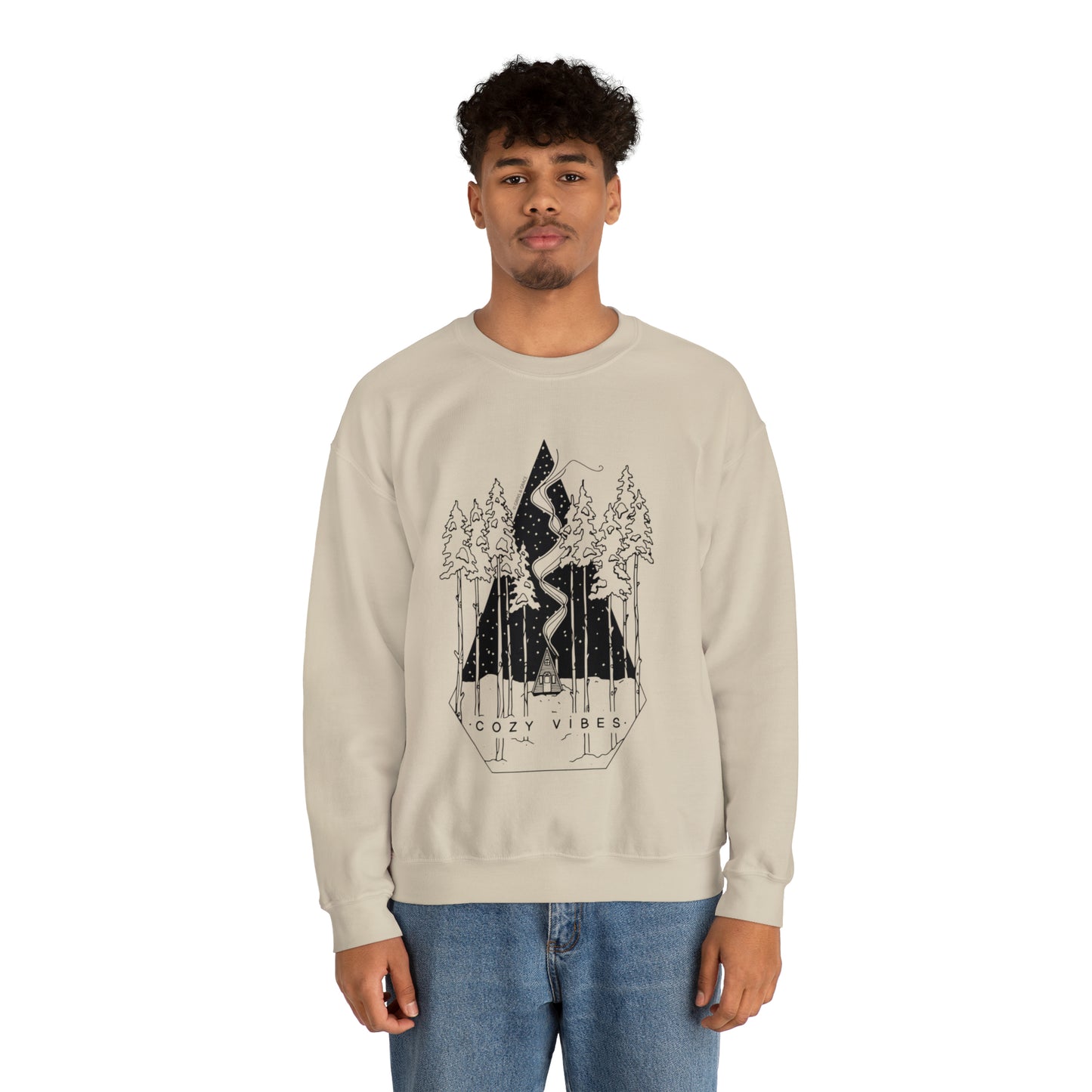 'COZY VIBES' UNISEX SWEATSHIRT