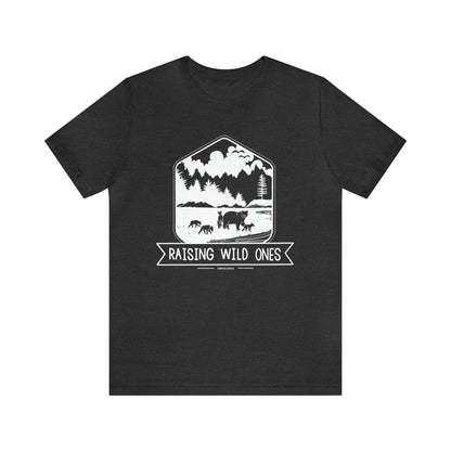 'RAISING WILD ONES' MAMA BEAR MOM T-SHIRT
