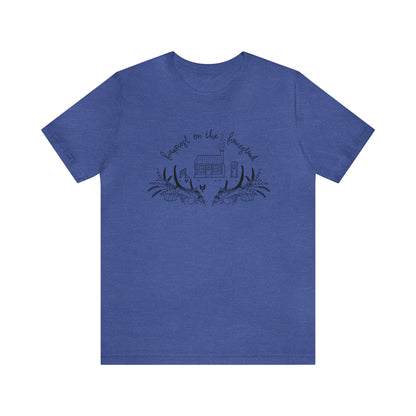 'HAPPIEST ON THE HOMESTEAD' WOMENS T-SHIRT