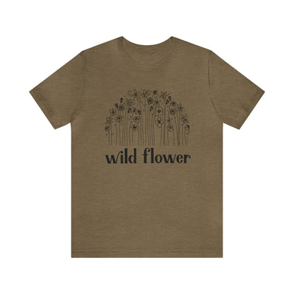 'WILD FLOWER' WOMENS T-SHIRT