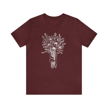 'MAMA: PICKING WILDFLOWERS' MOM T-SHIRT