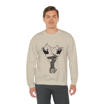 'COFFEE IS CALLING' UNISEX SWEATSHIRT