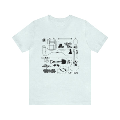 FATHER: READY FOR ADVENTURE' DAD T-SHIRT