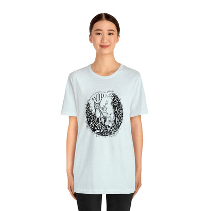 'LIVING AMONG THE WILD' MAMA FOX MOM T-SHIRT