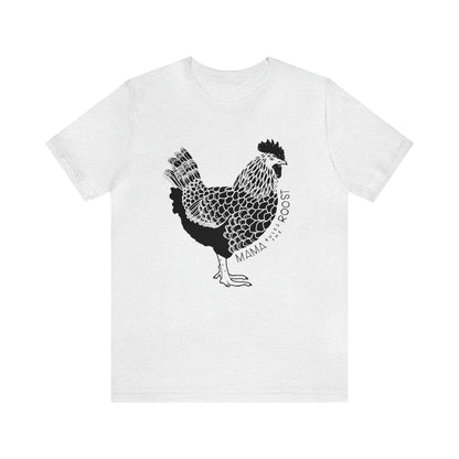 'MAMA RULES THE ROOST' CHICKEN MOM T-SHIRT