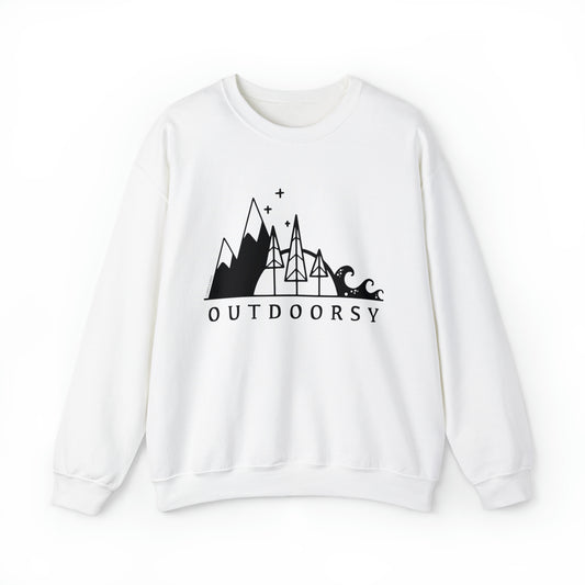 'OUTDOORSY' WOMENS SWEATSHIRT