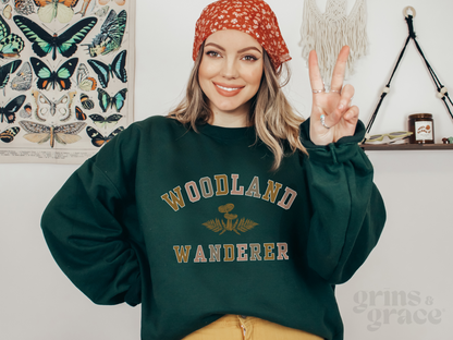 WOODLAND WANDERER WOMENS SWEATSHIRT | FULL COLOR