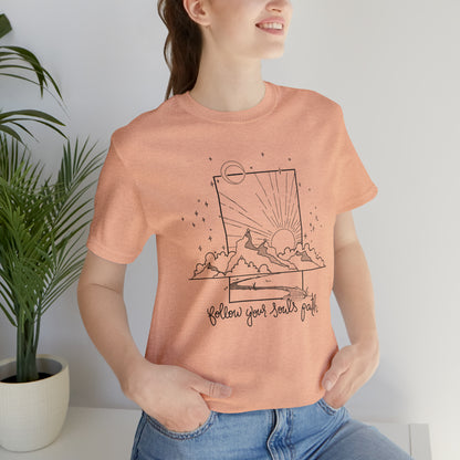 'FOLLOW YOUR SOUL'S PATH' WOMENS T-SHIRT