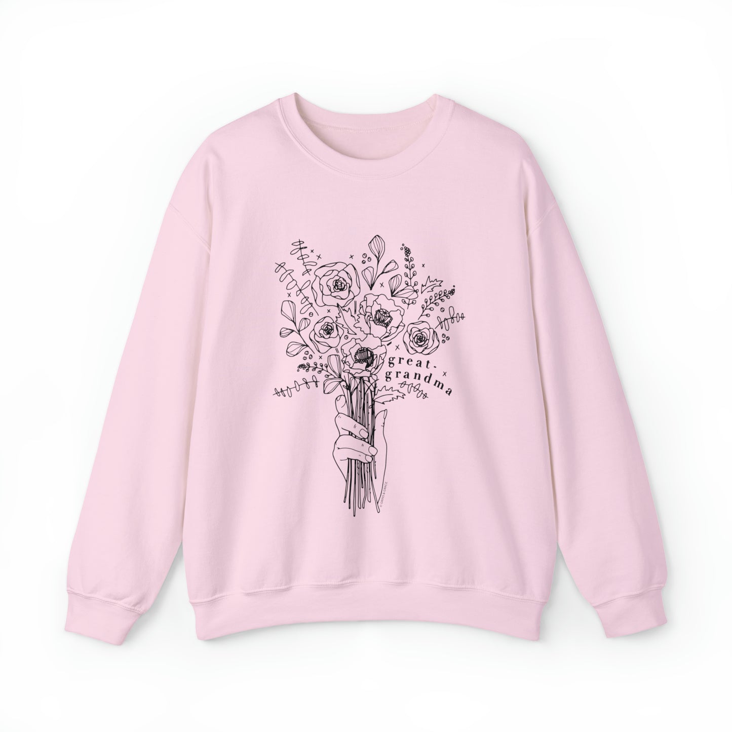 'PICKING WILDFLOWERS' GREAT GRANDMA SWEATSHIRT