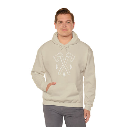 'VIKING AXE DAD' MENS HOODIE SWEATSHIRT
