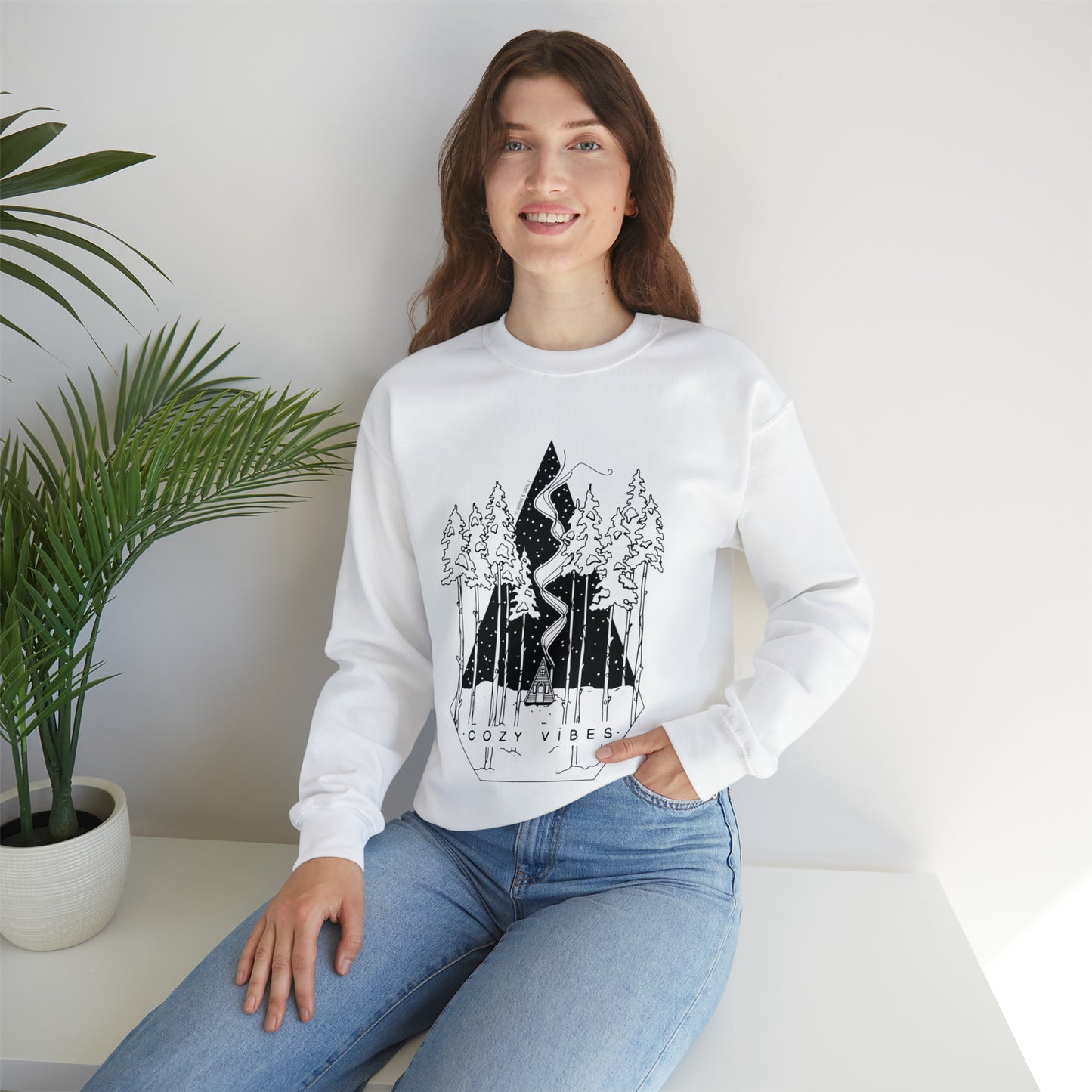 'COZY VIBES' UNISEX SWEATSHIRT