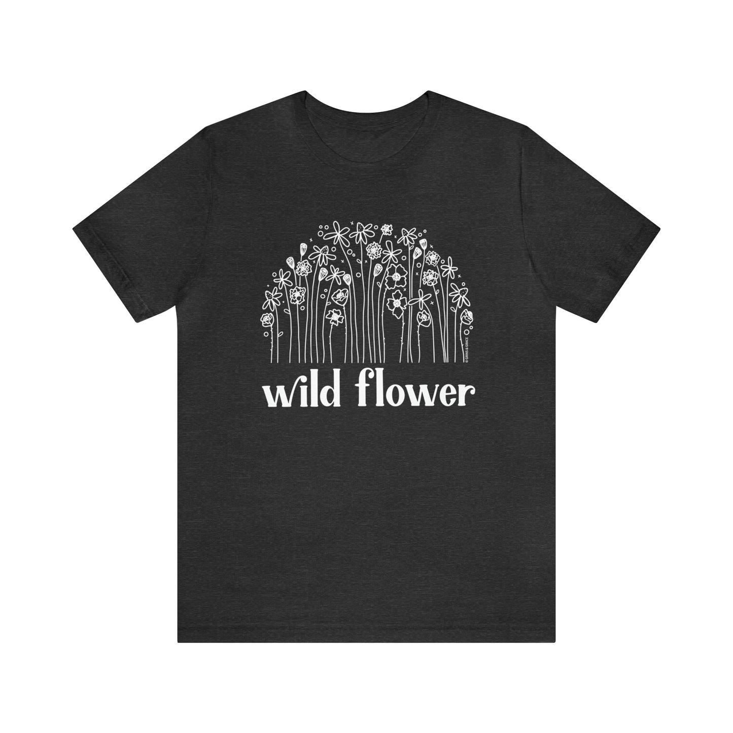 'WILD FLOWER' WOMENS T-SHIRT