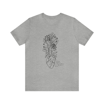 'THE WILDNESS OF A MOTHERS HEART' MAMA ANATOMICAL HEART MOM T-SHIRT