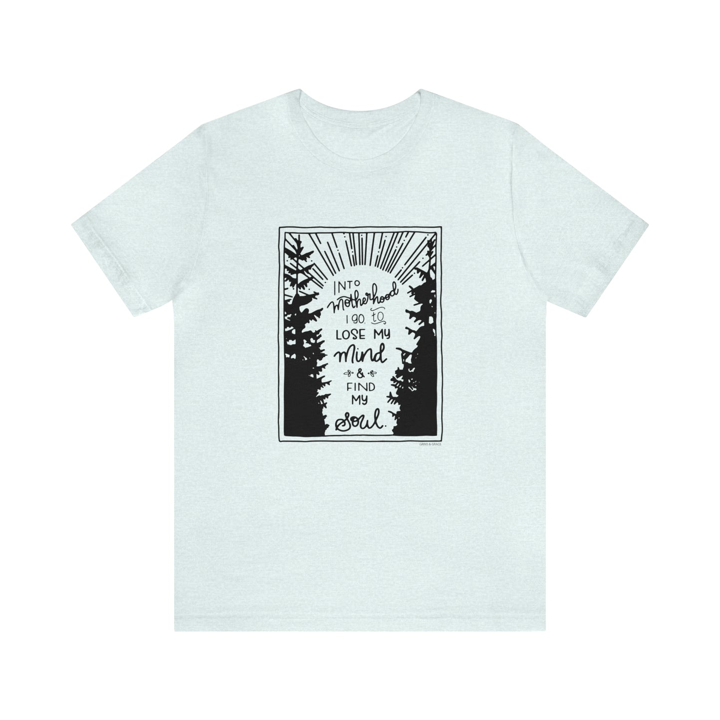 'INTO MOTHERHOOD I GO' MOM T-SHIRT