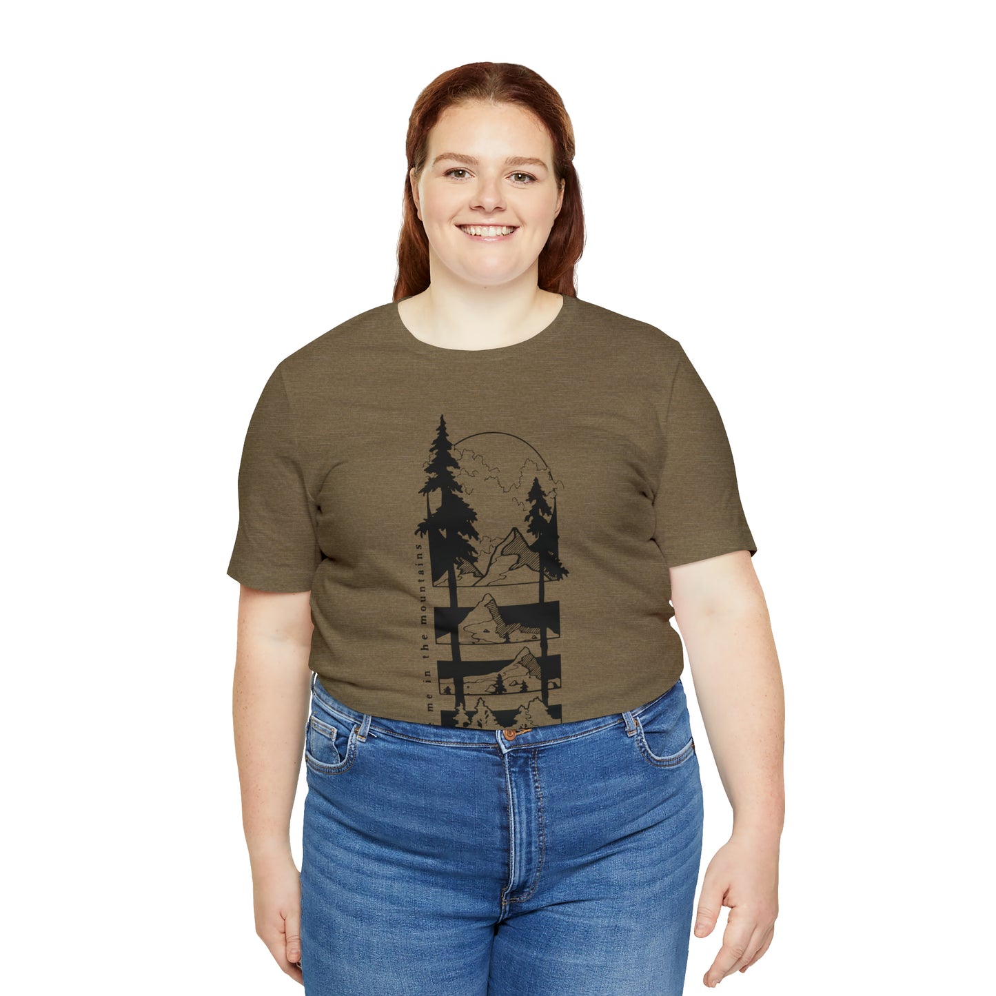 'LEAVE ME IN THE MOUNTAINS' UNISEX T-SHIRT