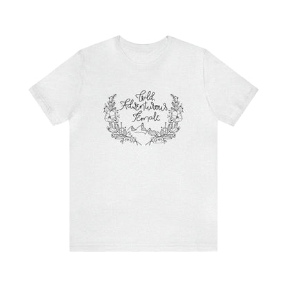 'WILD ADVENTUROUS FEMALE' WOMENS T-SHIRT