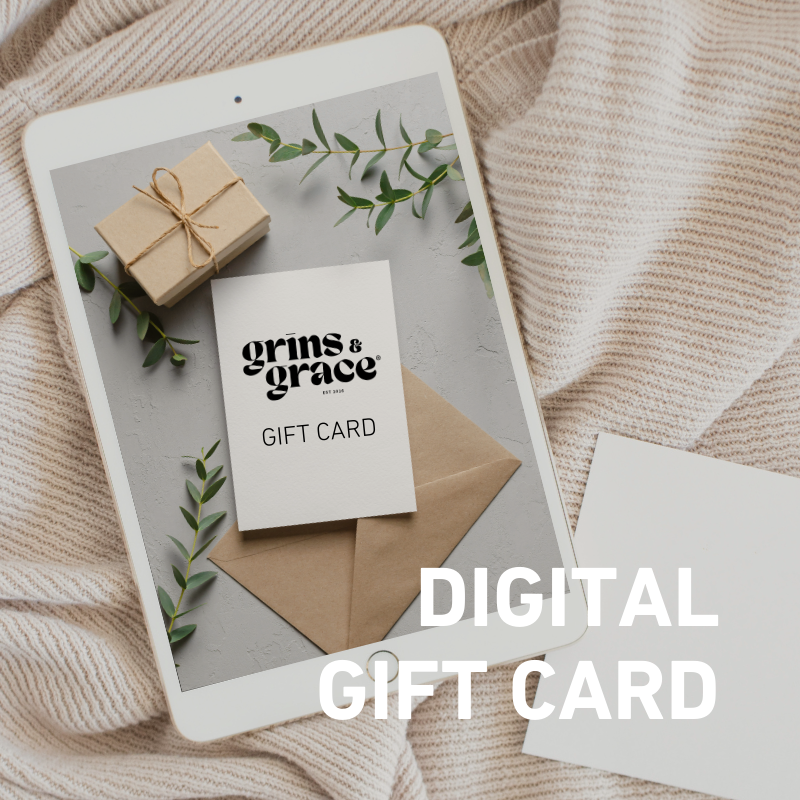 GRINS & GRACE® GIFT CARD