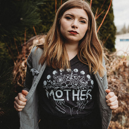 'MOTHER: SLEEP DEPRIVED + STILL ALIVE' MOM T-SHIRT