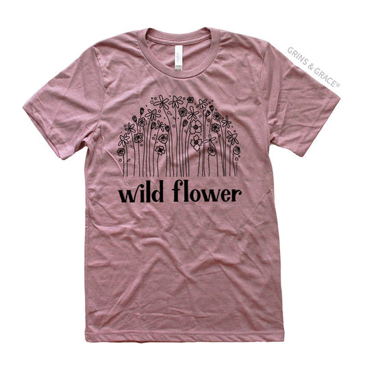 "WILD FLOWER" WOMEN'S T-SHIRT